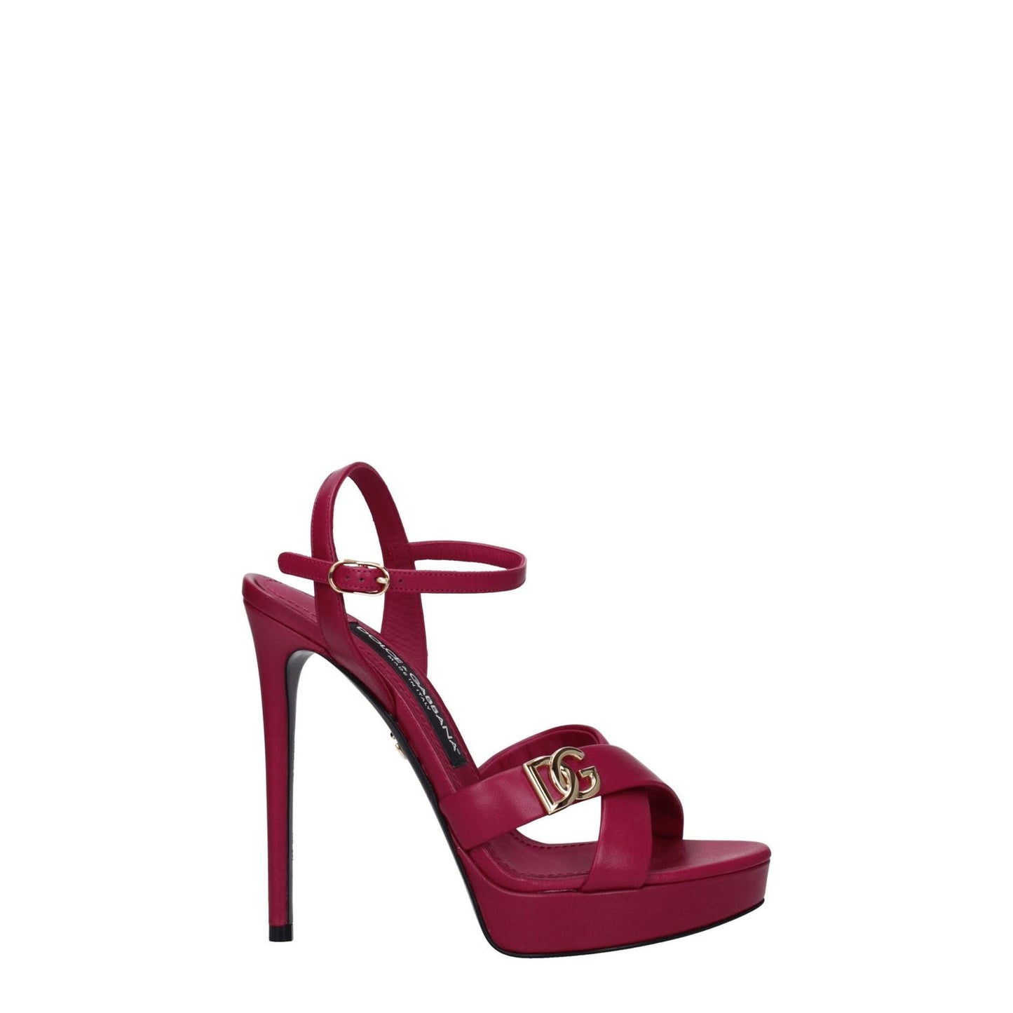 Dolce & Gabbana Pink Leather Platforms DO-8547464806665-EU36/US6