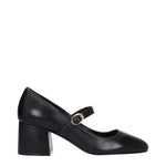 Stuart Weitzman Black Leather Mid Heel Pumps ST-9250415804681-EU41/US11