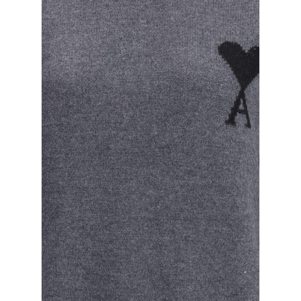 Ami Paris Ami De Coeur Turtleneck Sweater AM-UKS8390180504-M