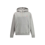 New Balance Hoodie with mini logo NE-MT43546AGATHLETICGR-S