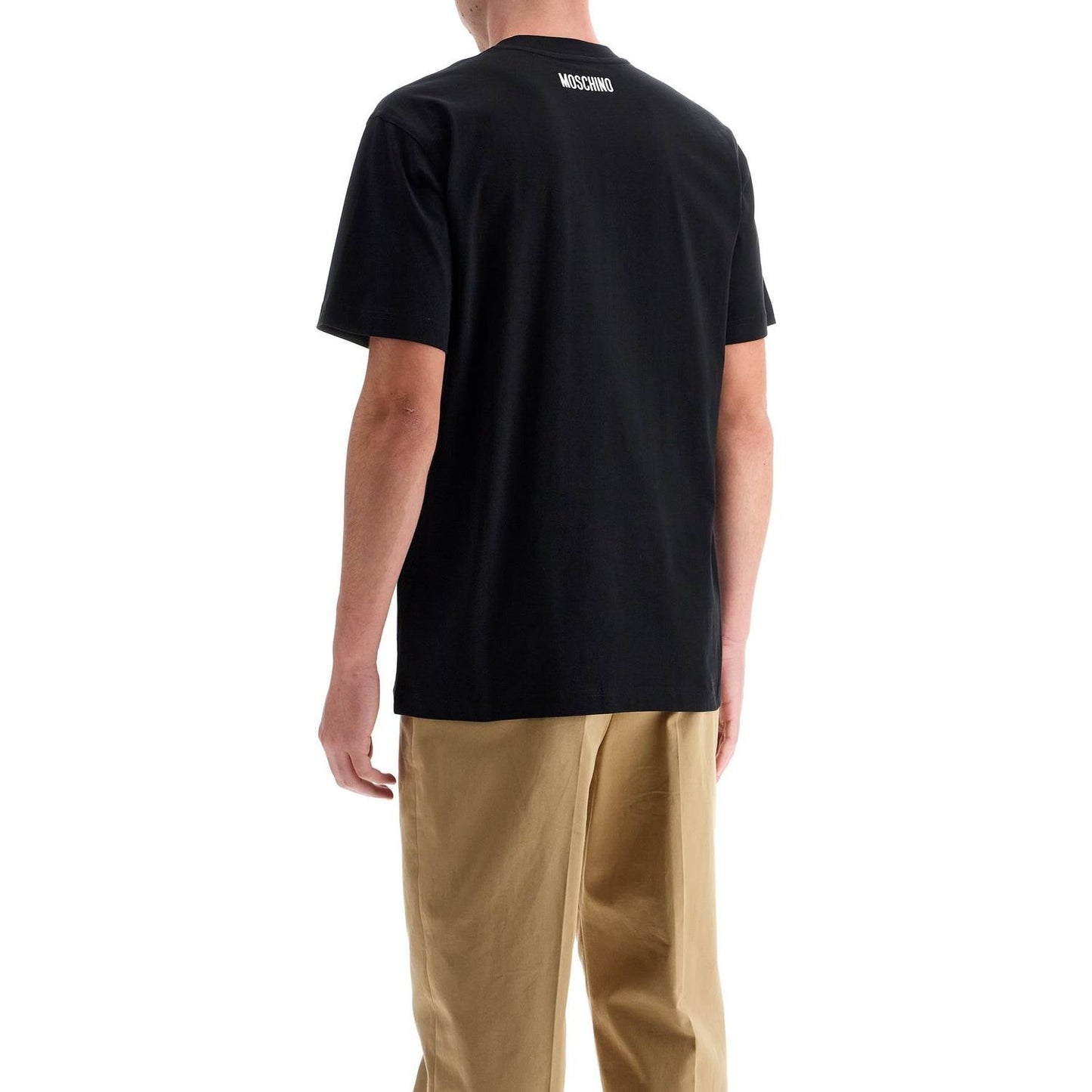 Moschino goose embroidered t-shirt Topwear Moschino Dark Slate Gray