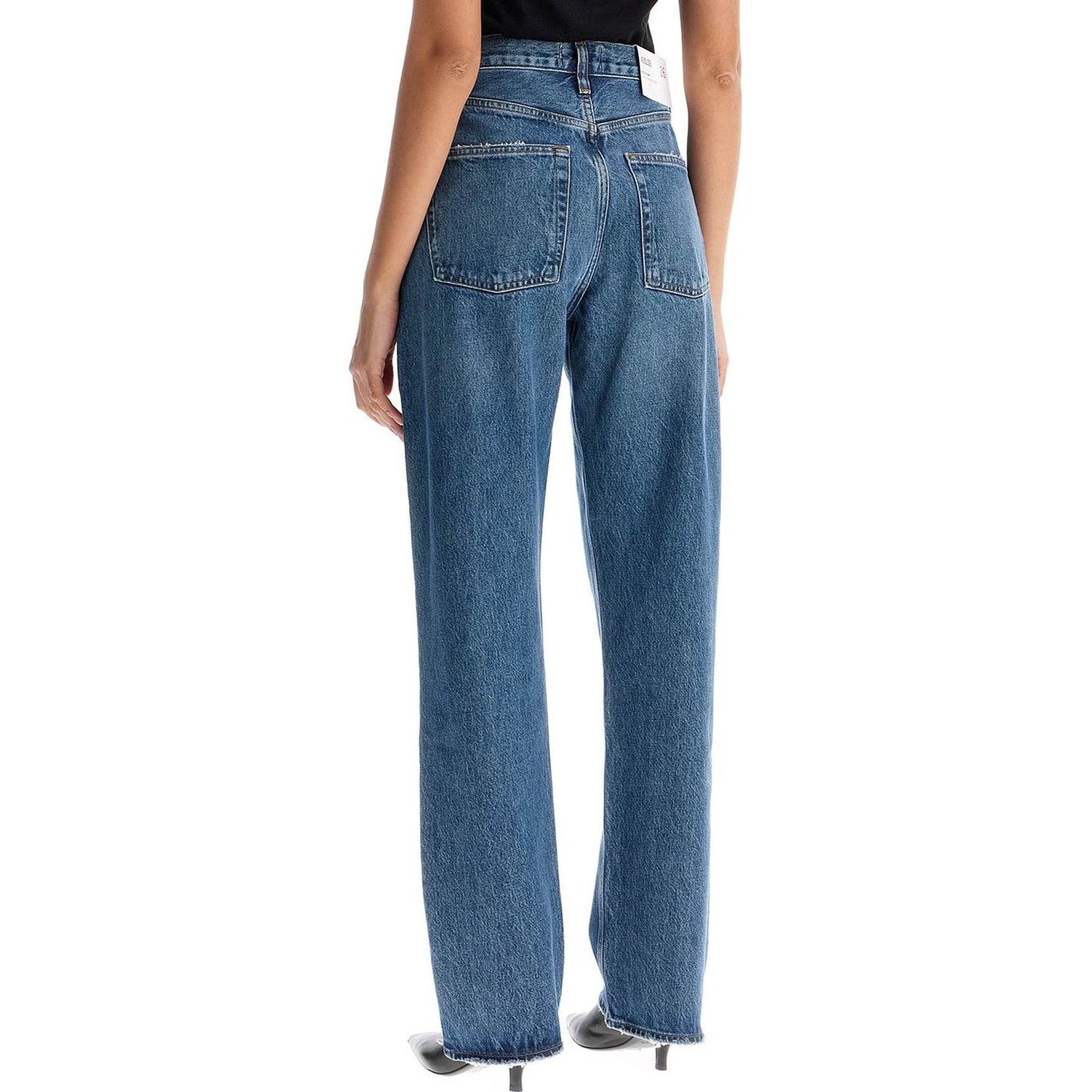 Agolde relaxed straight fit kelly jeans Jeans Agolde Dark Slate Blue