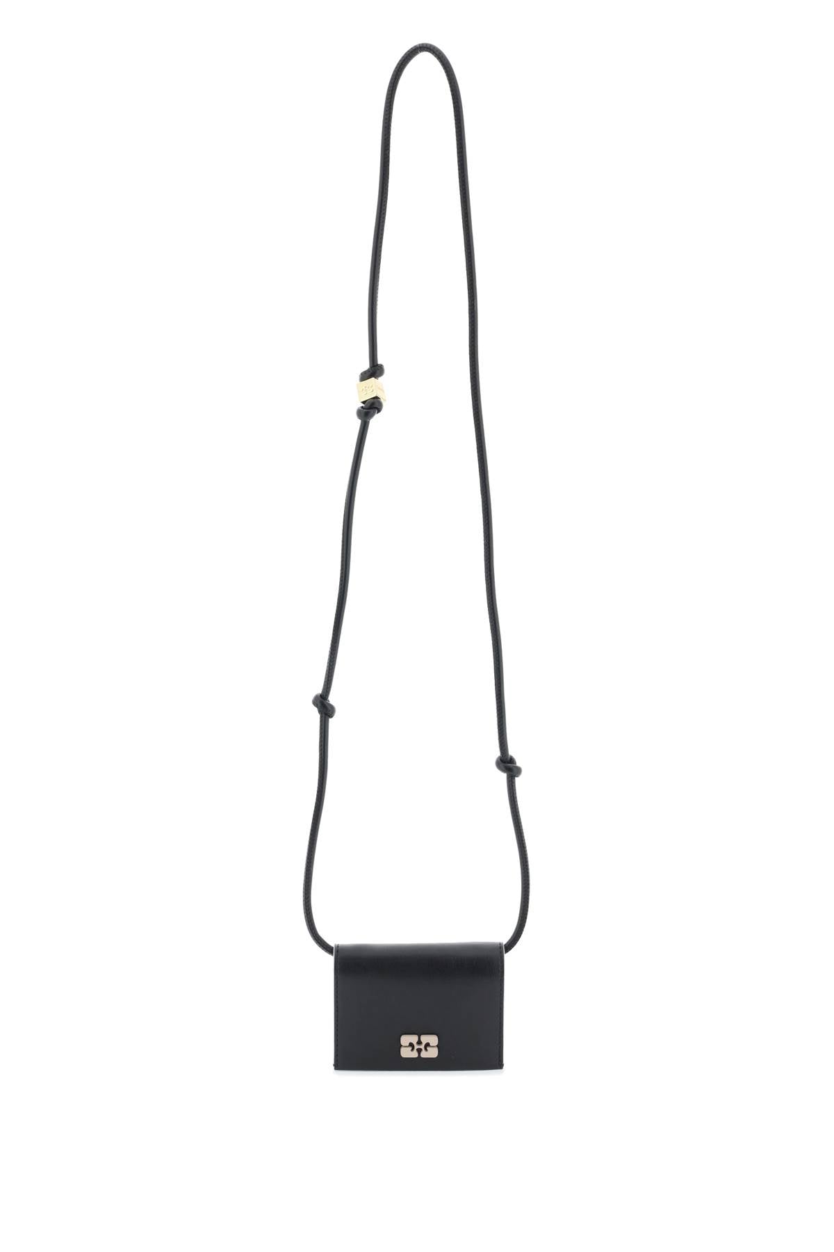 Ganni quet\n\nbouquet shoulder bag Small Leather Goods Ganni Dark Slate Gray
