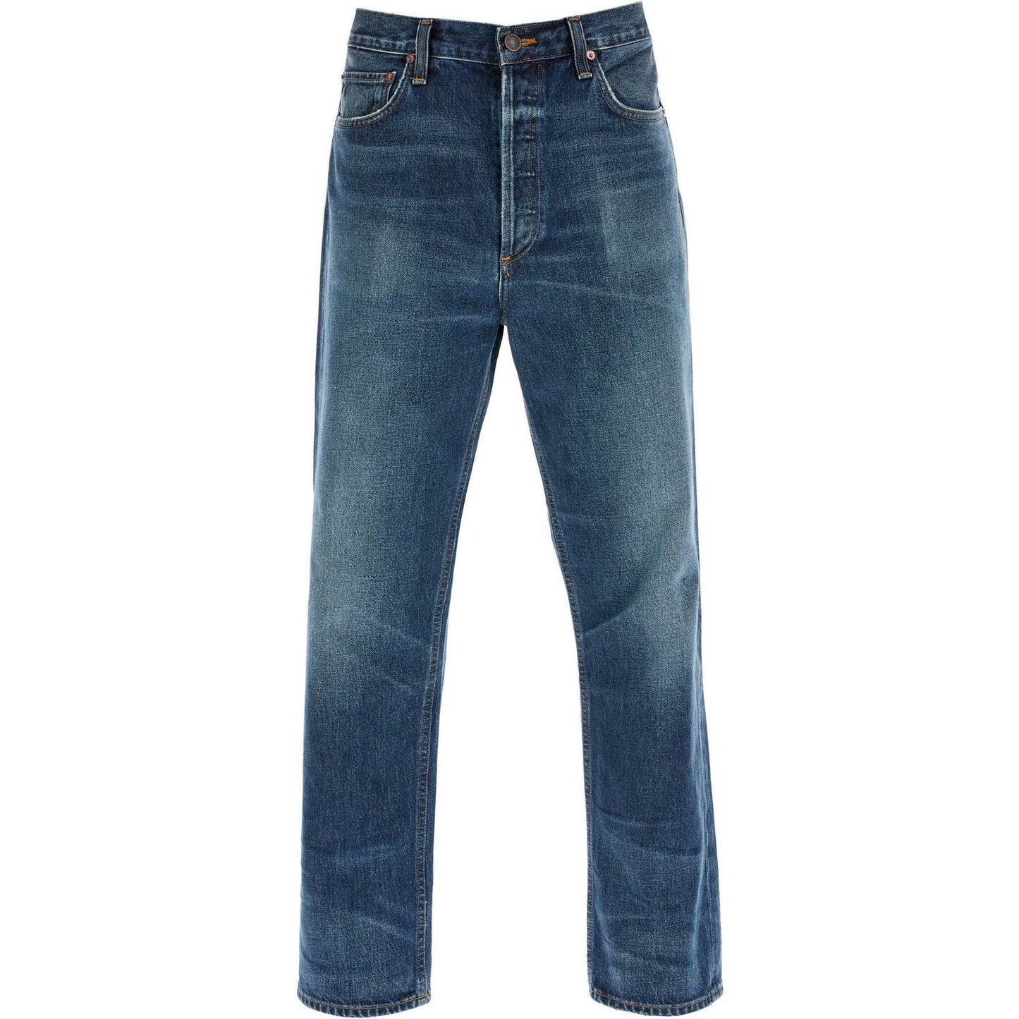 Agolde "organic cotton 90's Jeans Agolde Dark Slate Gray