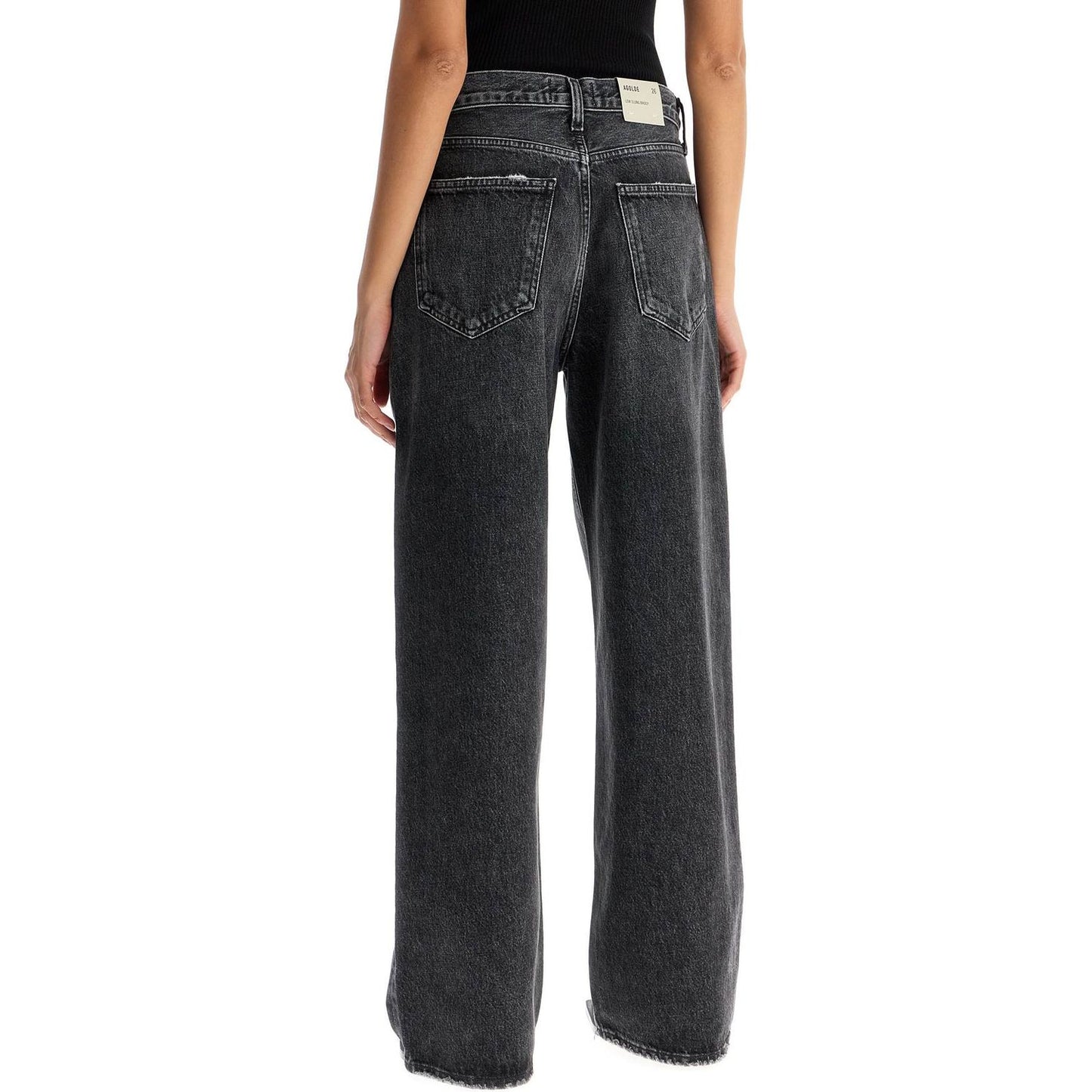 Agolde low-slung baggy jeans Jeans Agolde Dark Slate Gray