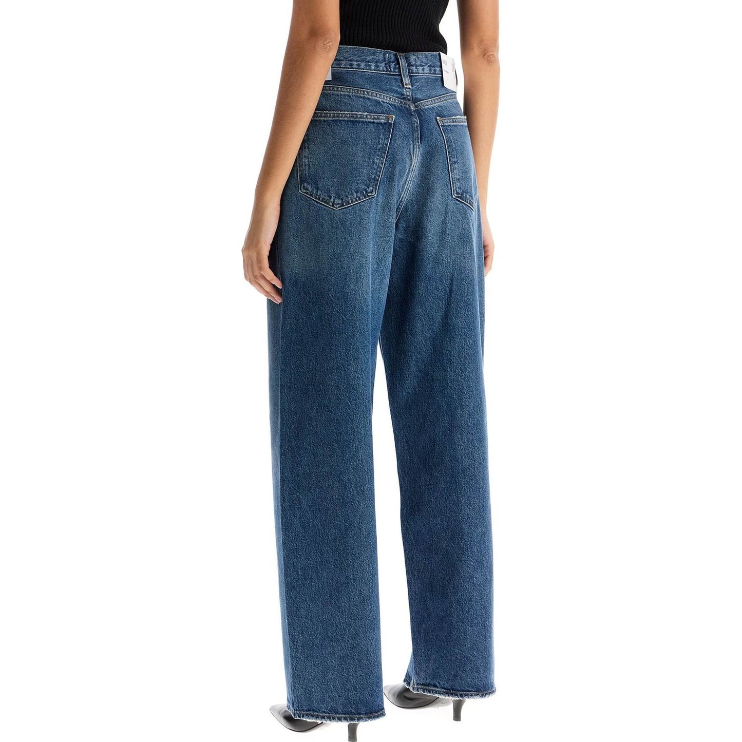 Agolde low slung baggy jeans Jeans Agolde Dark Slate Gray