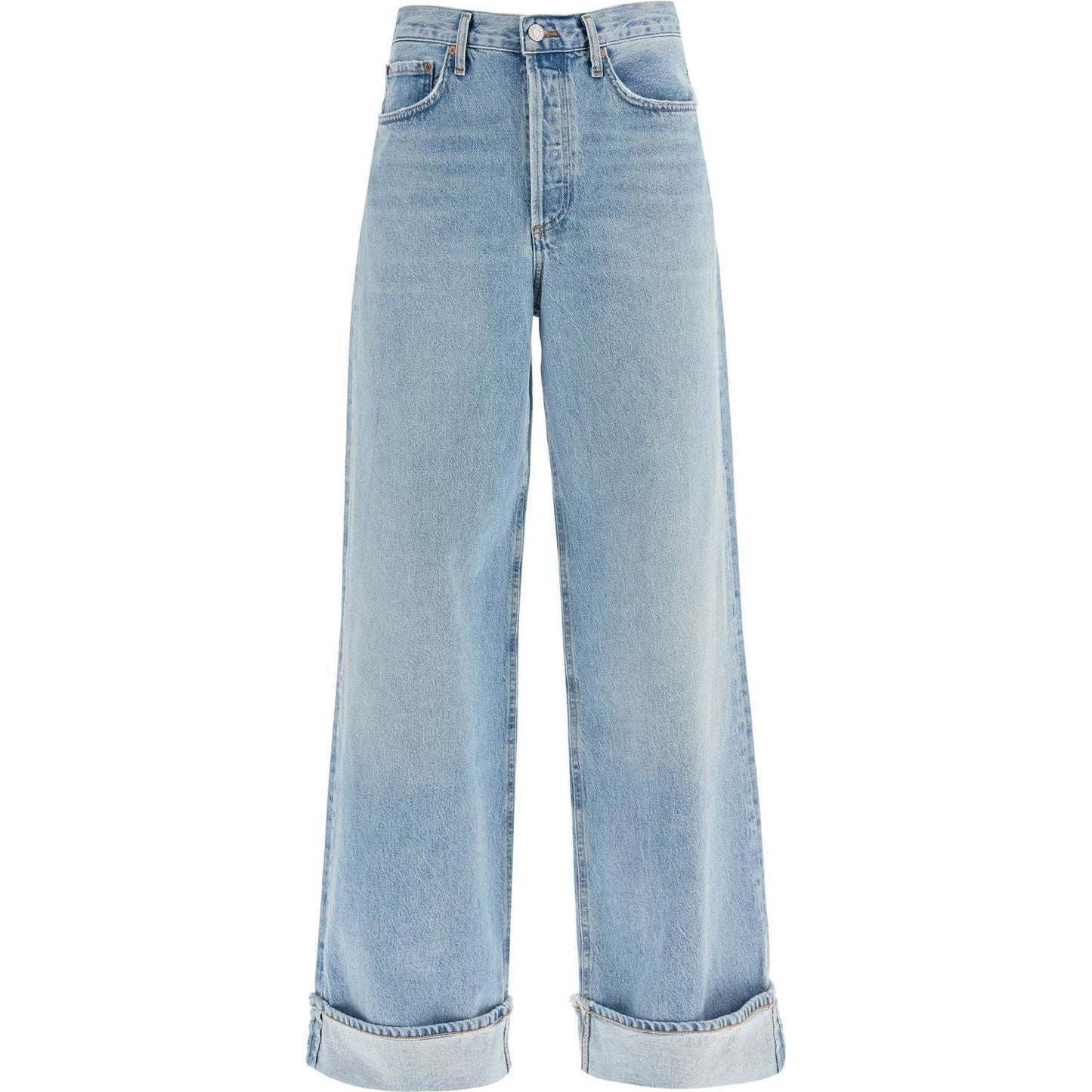Agolde dame wide leg jeans Jeans Agolde Dark Gray
