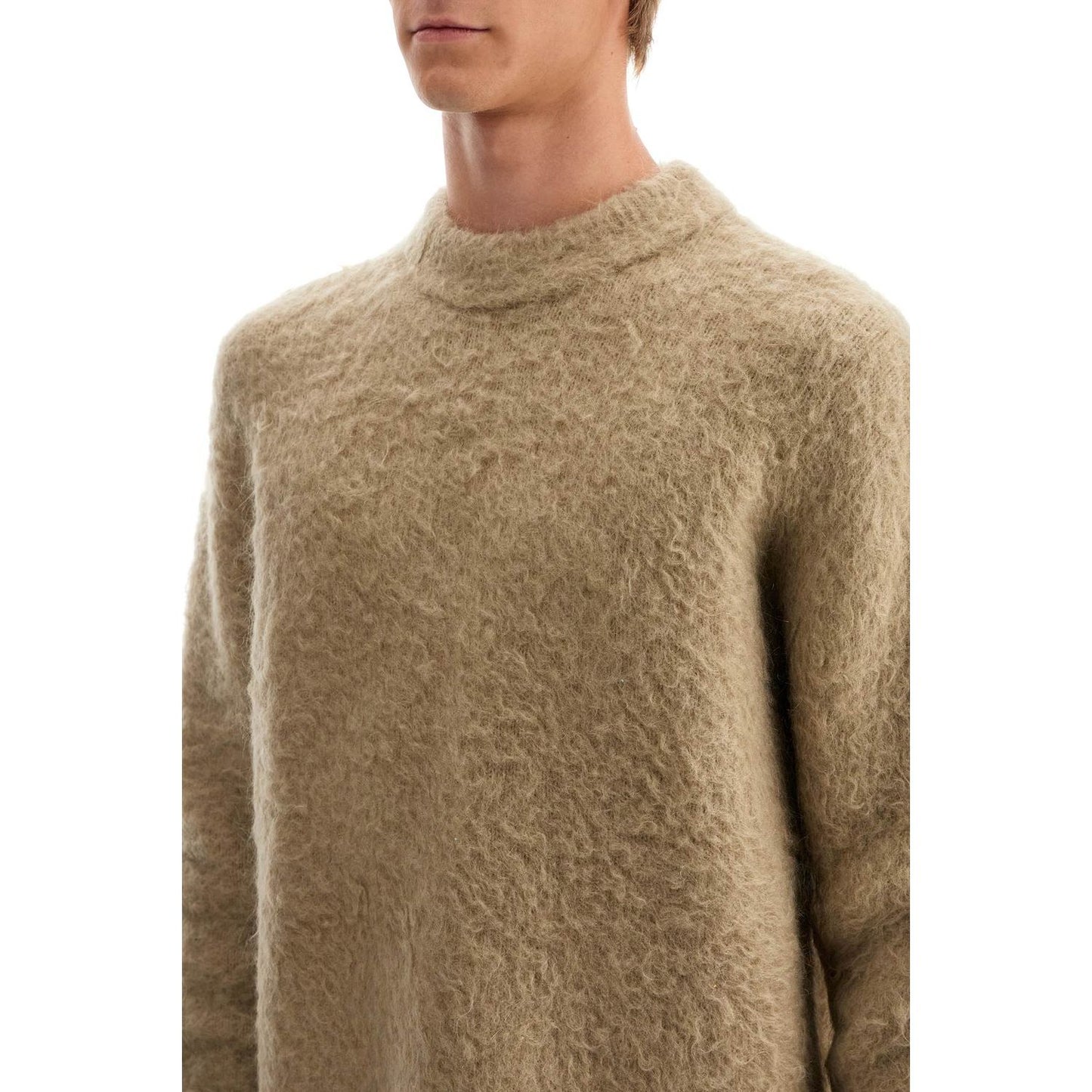 Acne Studios oversized brushed Knitwear Acne Studios Dim Gray