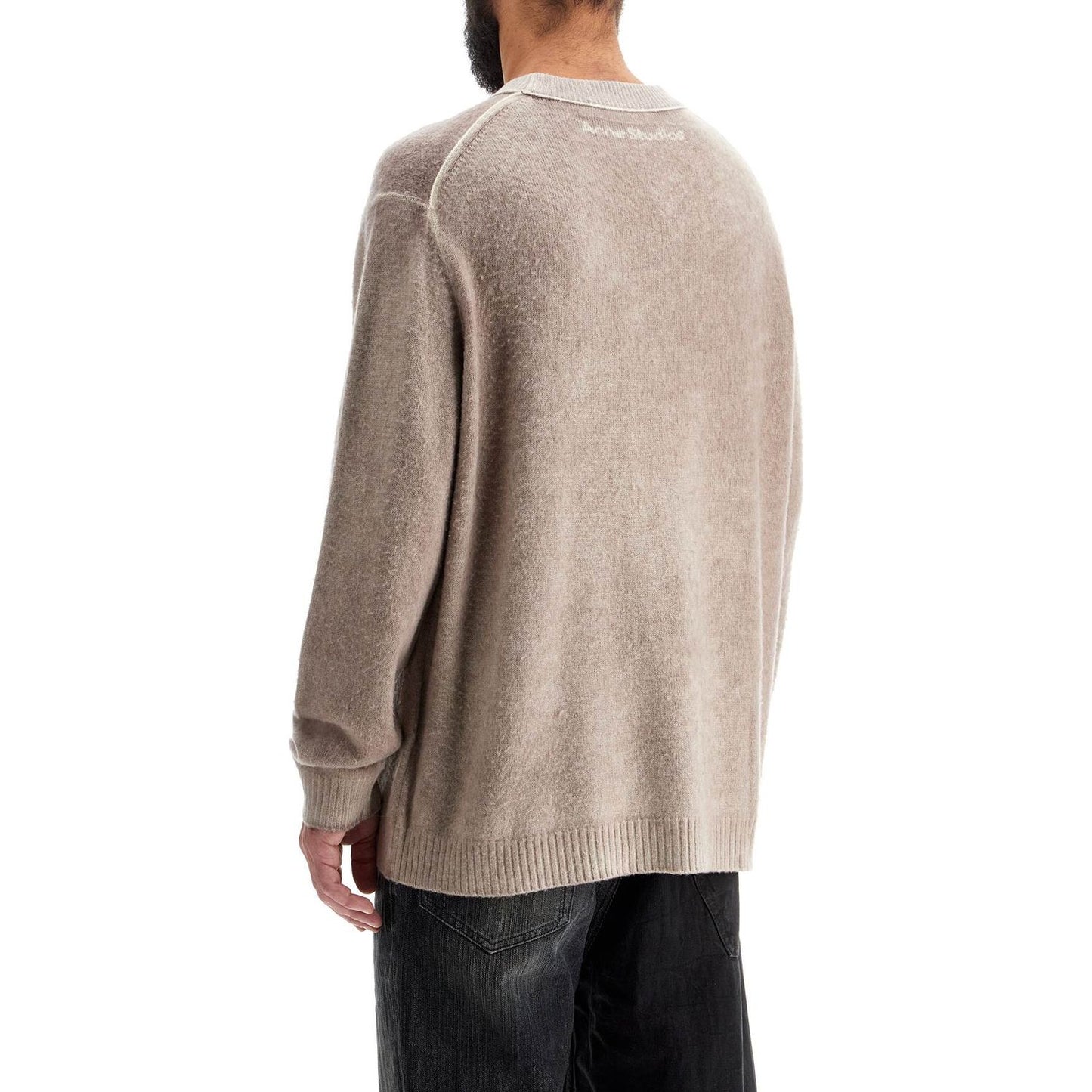 Acne Studios vintage effect pullover sweater Knitwear Acne Studios Rosy Brown