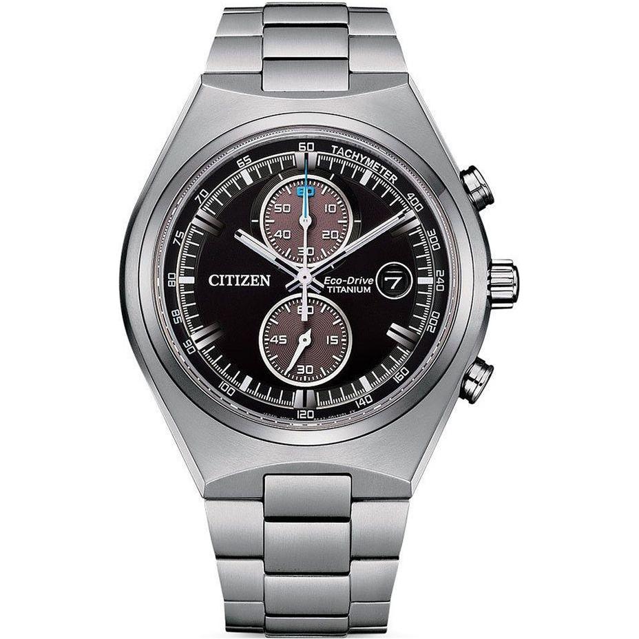 CITIZEN Mod. SUPER TITANIO 7090 Eco Drive WATCHES CITIZEN Dark Gray