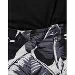 Dolce & Gabbana Gray Banana Leaf Cotton Stretch Capri Pants PAN75563-46