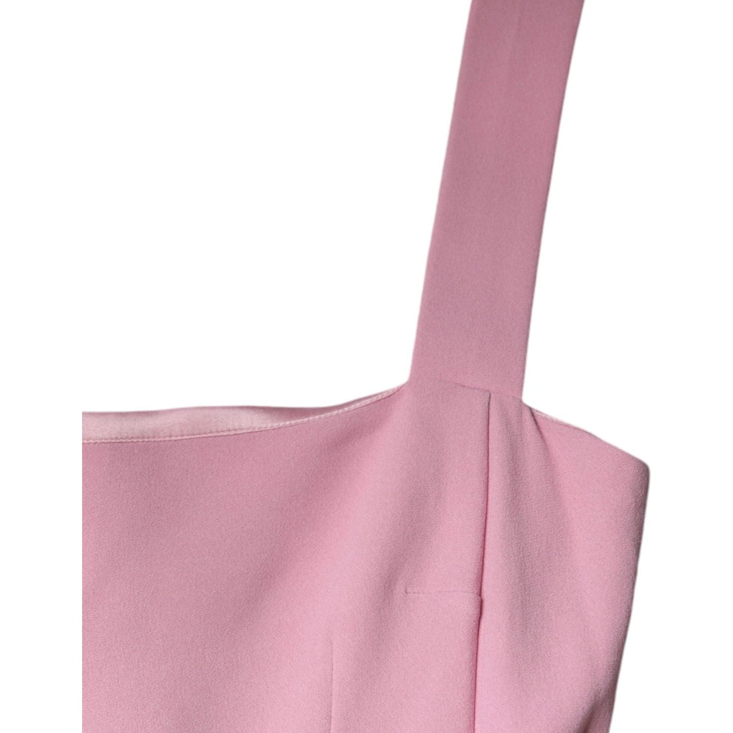Dolce & Gabbana Pink A-line Flare Viscose Sleeveless Dress DR281199-42