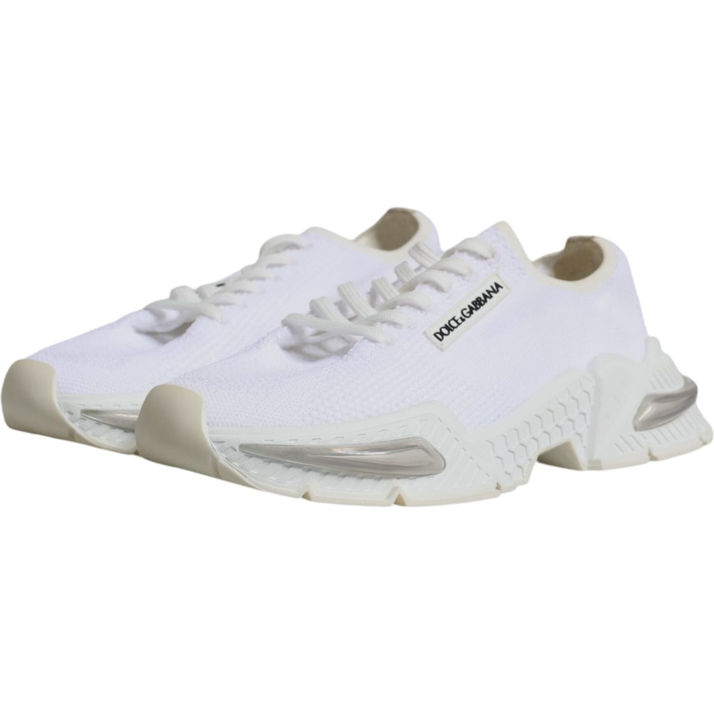 Dolce & Gabbana White Airmaster Low Top Men Sneakers Shoes MV6287-39