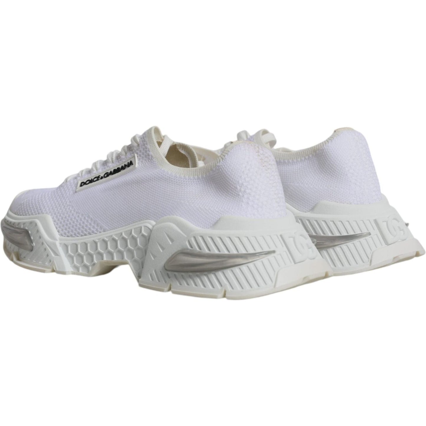 Dolce & Gabbana White Airmaster Low Top Men Sneakers Shoes MV6287-39