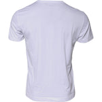 Dolce & Gabbana White Cotton Logo Crew Neck Short Sleeves T-shirt TSH87438-50