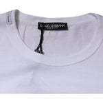 Dolce & Gabbana White Panda King Cotton Crew Neck T-shirt TSH87233-46