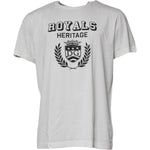 Dolce & Gabbana White Royals Heritage Cotton T-shirt TSH87230-54