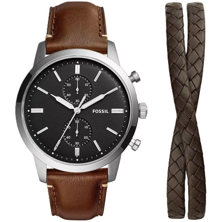 FOSSIL Mod. TOWNSMAN Special Pack + Bracelet WATCHES FOSSIL Dark Slate Gray