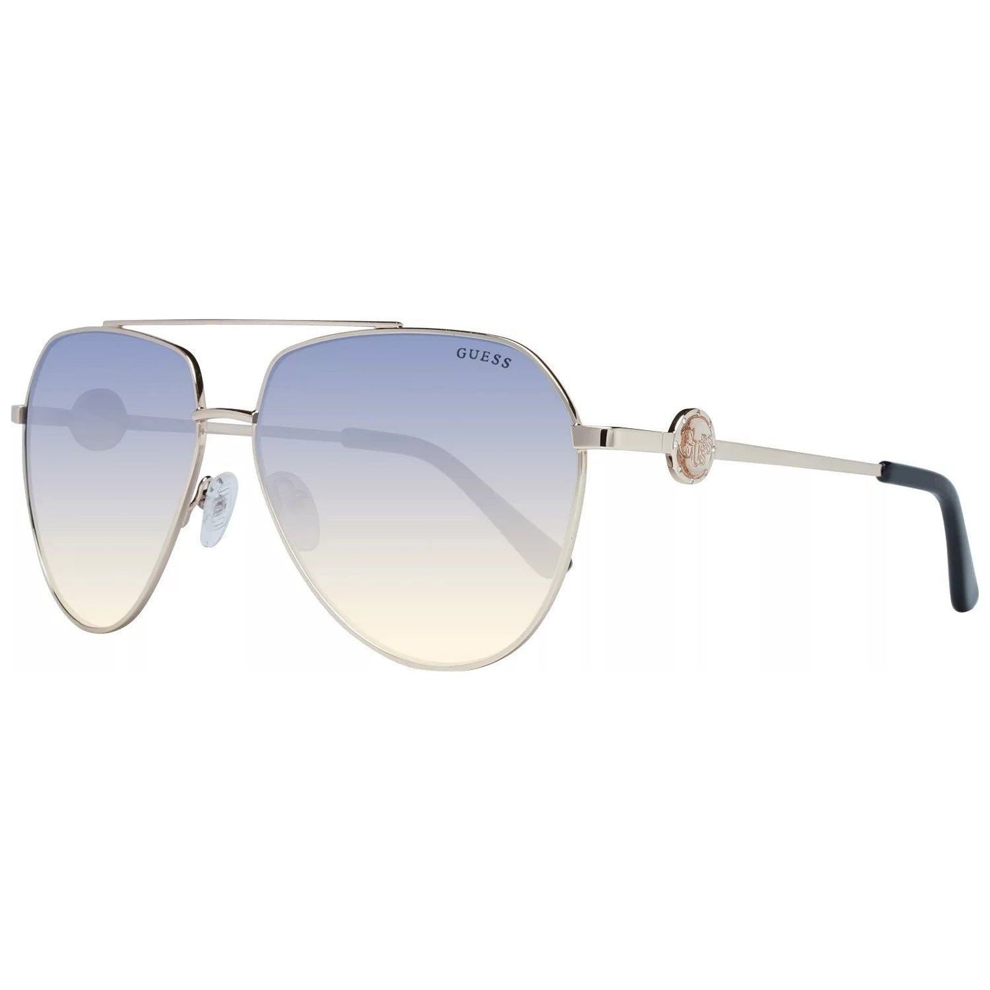 GUESS SUNGLASSES Mod. GF6140 32W 62 14 140 SUNGLASSES & EYEWEAR GUESS SUNGLASSES Light Gray