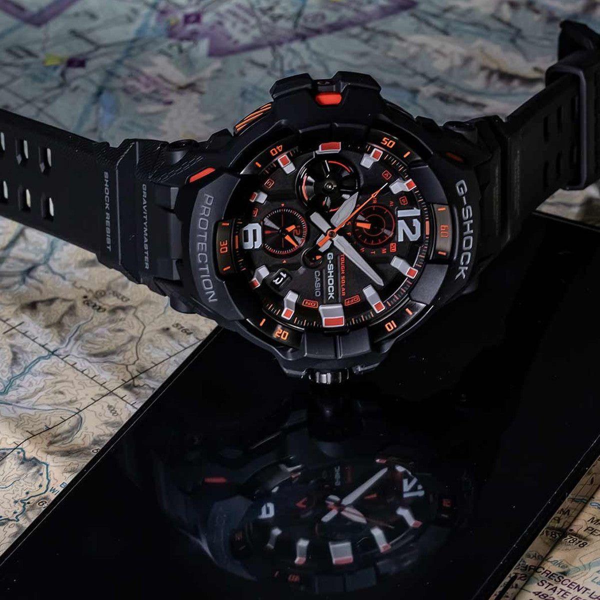 CASIO G-SCHOCK MASTER OF G Mod. GRAVITY MASTER WATCHES CASIO G-SHOCK Black