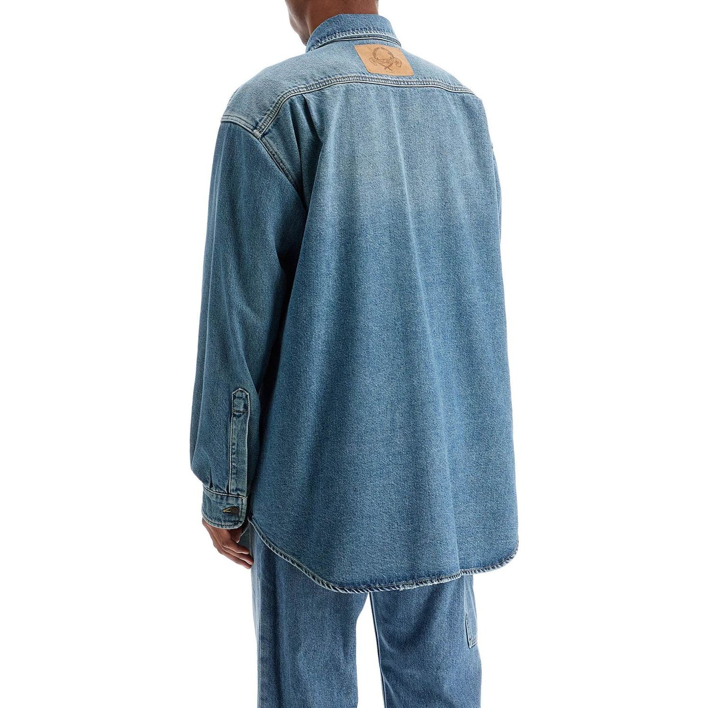 Moschino denim shirt with pockets Shirts Moschino Dim Gray