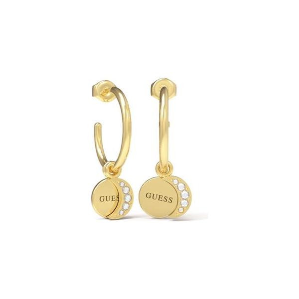 GUESS JEWELS JEWELRY Mod. JUBE01191JWYGT-U Earrings GUESS JEWELS Tan