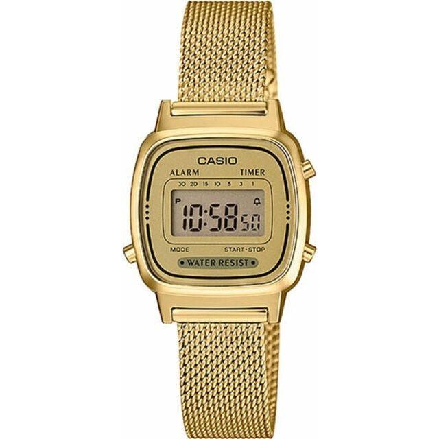 CASIO VINTAGE Mod. ICONIC MINI STEEL - GOLD MESH WATCHES CASIO COLLECTION & VINTAGE Dark Khaki