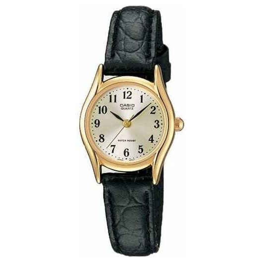 CASIO COLLECTION Mod. ONLY TIME, LEATHER - GOLD WATCHES CASIO COLLECTION & VINTAGE Wheat