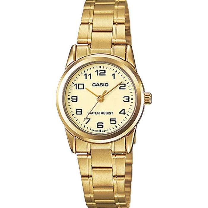 CASIO COLLECTION Mod. LADY 3H - GOLD WATCHES CASIO COLLECTION & VINTAGE Tan