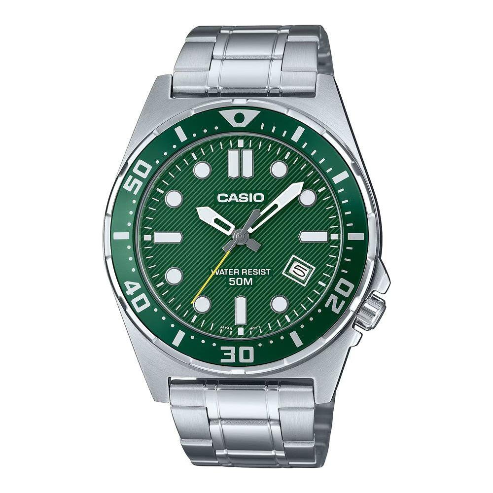 CASIO SPORT Mod. DIVER 50M - FOREST GREEN WATCHES CASIO COLLECTION & VINTAGE Light Gray