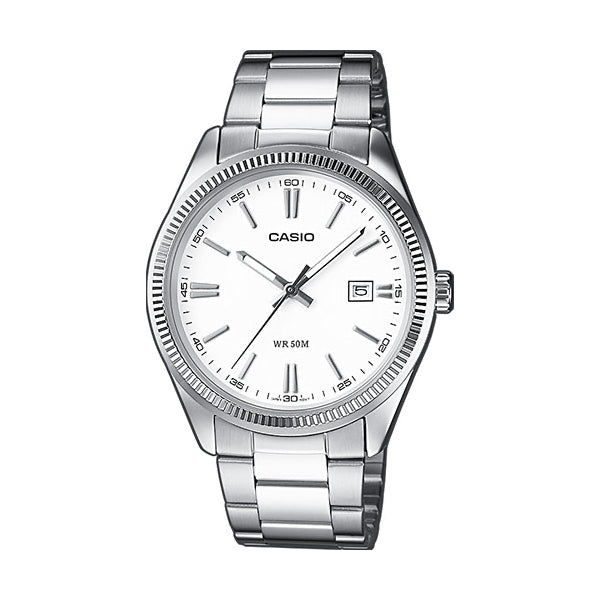 CASIO COLLECTION Mod. DATE - WHITE WATCHES CASIO COLLECTION & VINTAGE Light Gray
