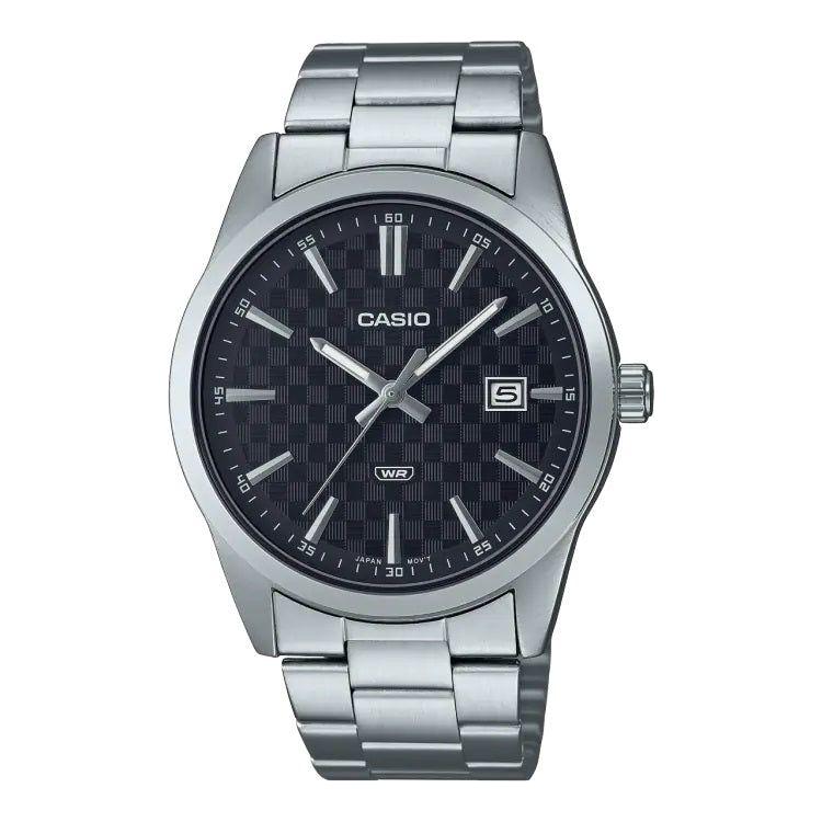 CASIO COLLECTION Mod. DATE CARBON LOOK DIAL - BLACK WATCHES CASIO COLLECTION & VINTAGE Light Gray