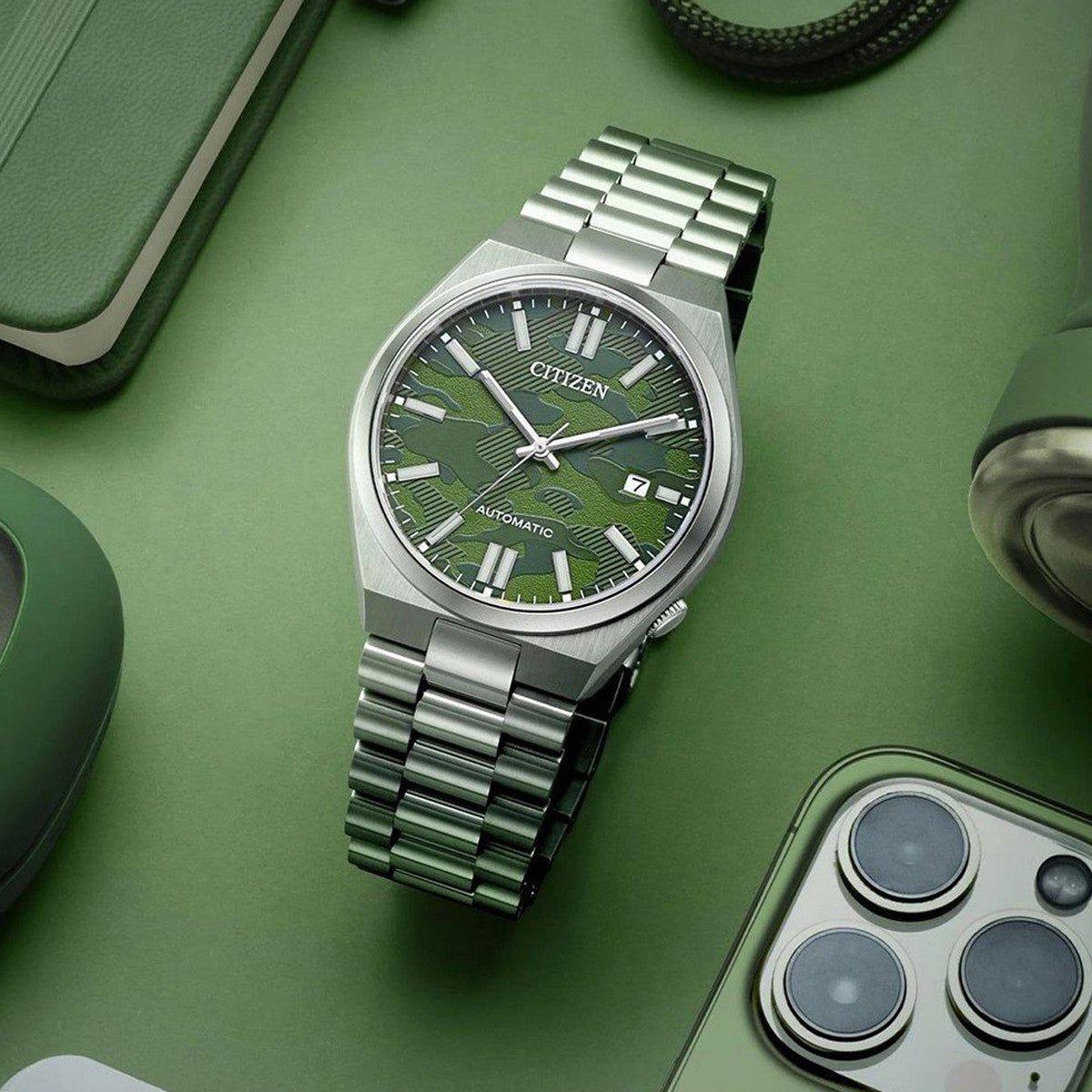 CITIZEN Mod. TSUYOSA Automatic - CAMO WATCHES CITIZEN Dim Gray