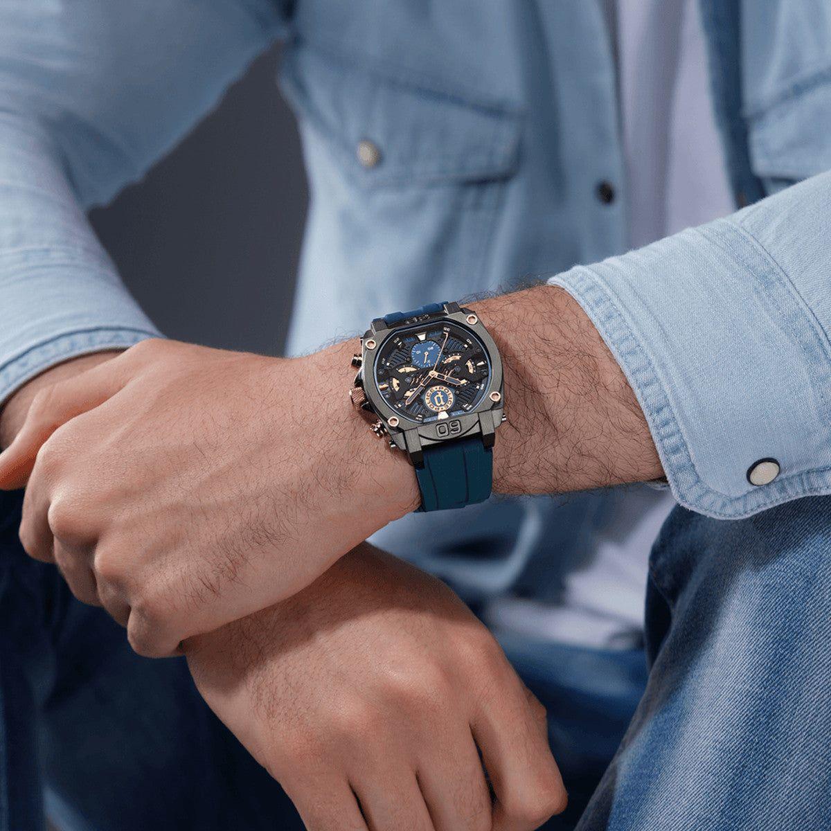 POLICE WATCHES Mod. PEWGQ0040001 WATCHES POLICE Dark Slate Gray