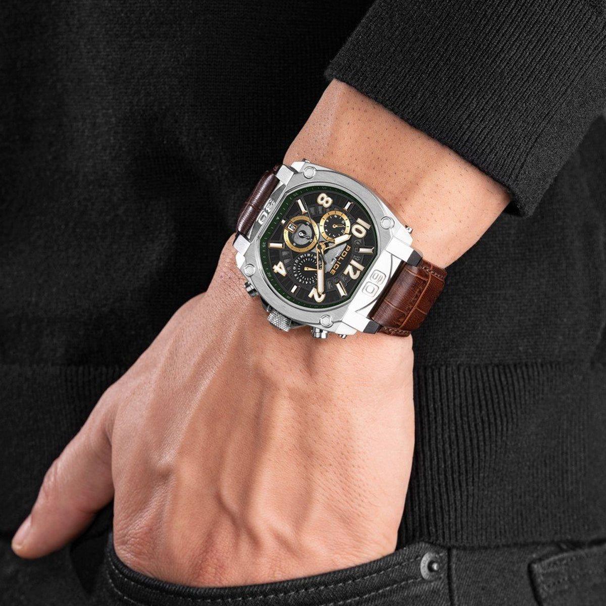 POLICE WATCHES Mod. PEWJF0021902 WATCHES POLICE Black
