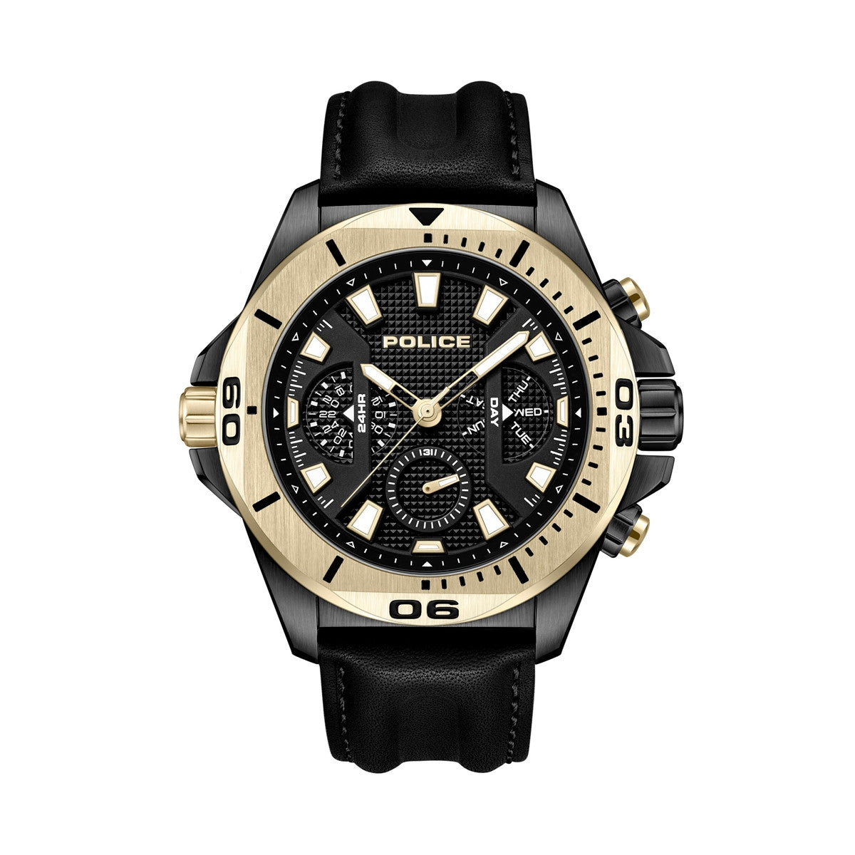 POLICE WATCHES Mod. PEWJF0022501 WATCHES POLICE Wheat