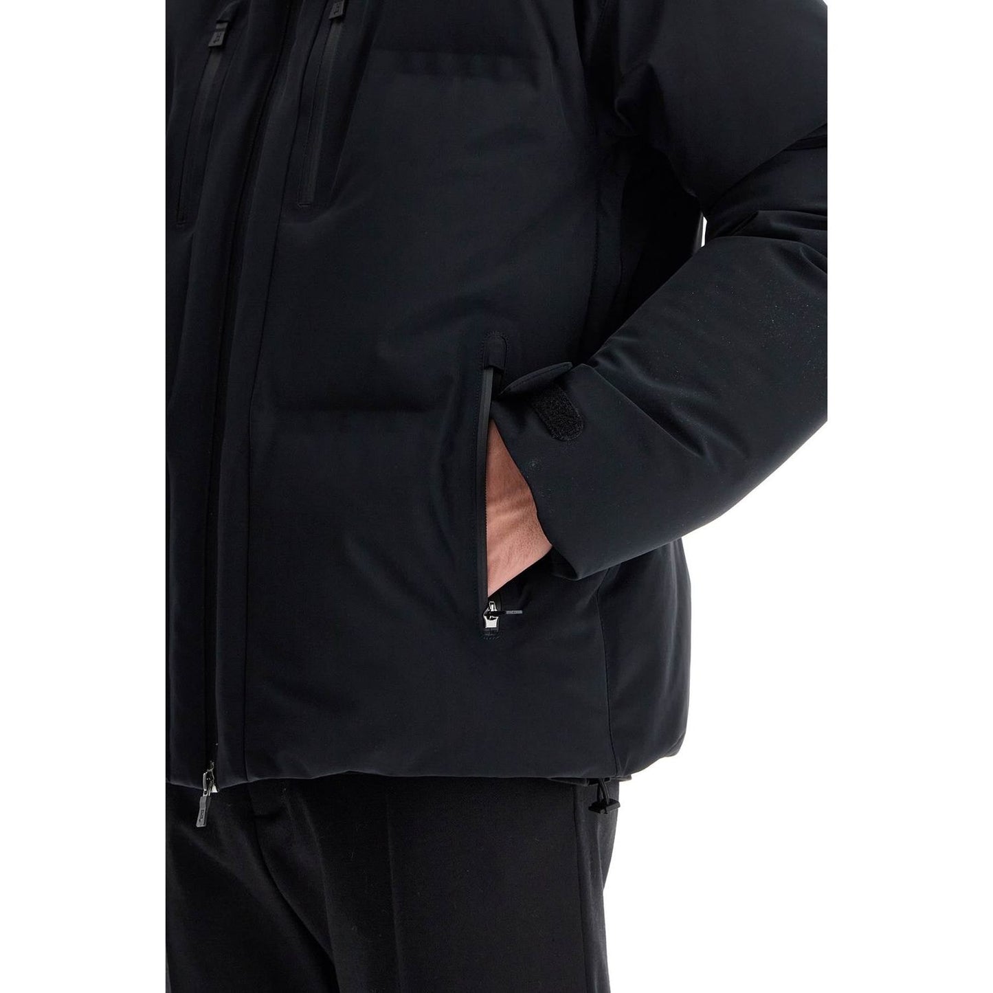 Herno Laminar short down jacket in new impact. Jackets Herno Laminar Black