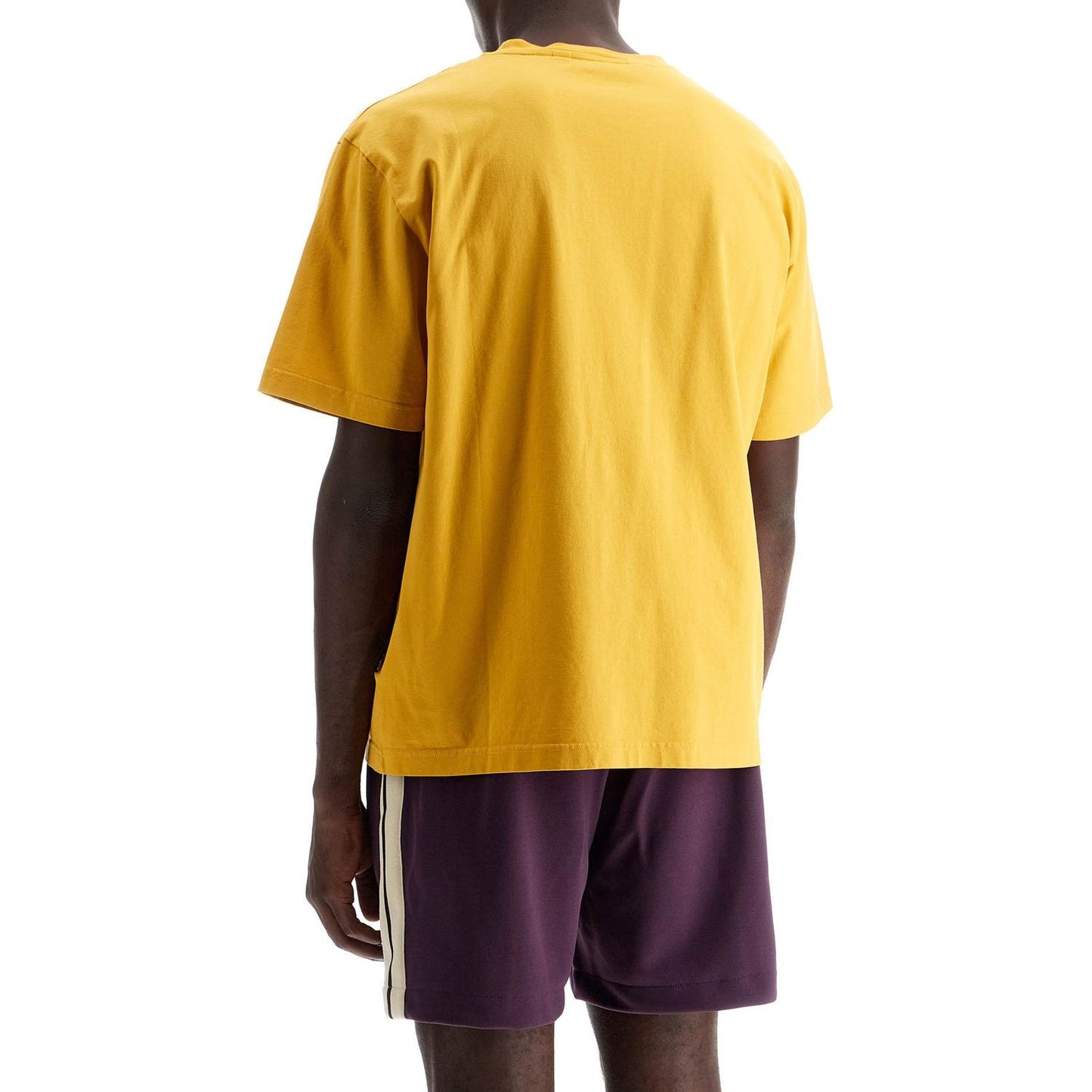 Palm Angels ato "newborn logo boxy Topwear Palm Angels Goldenrod