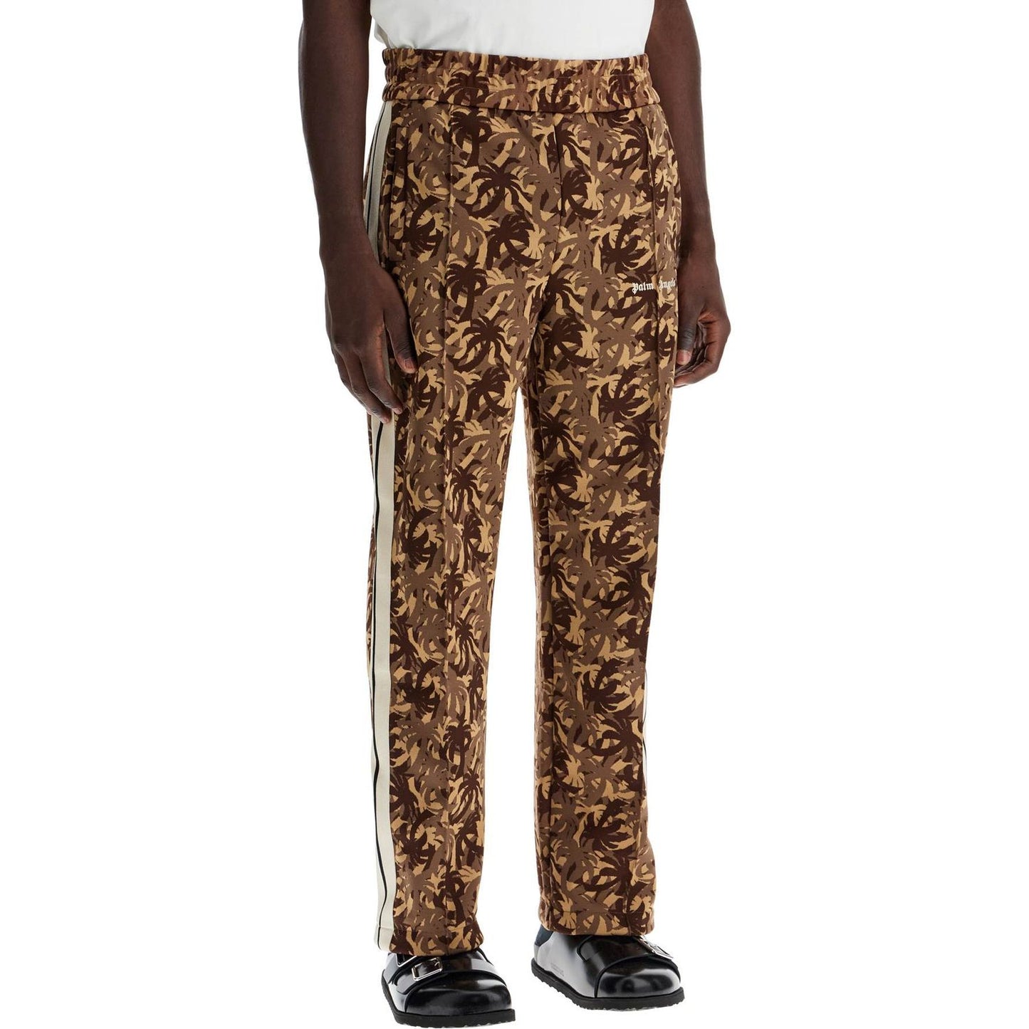 Palm Angels camouflage track joggers Trousers Palm Angels Dark Olive Green