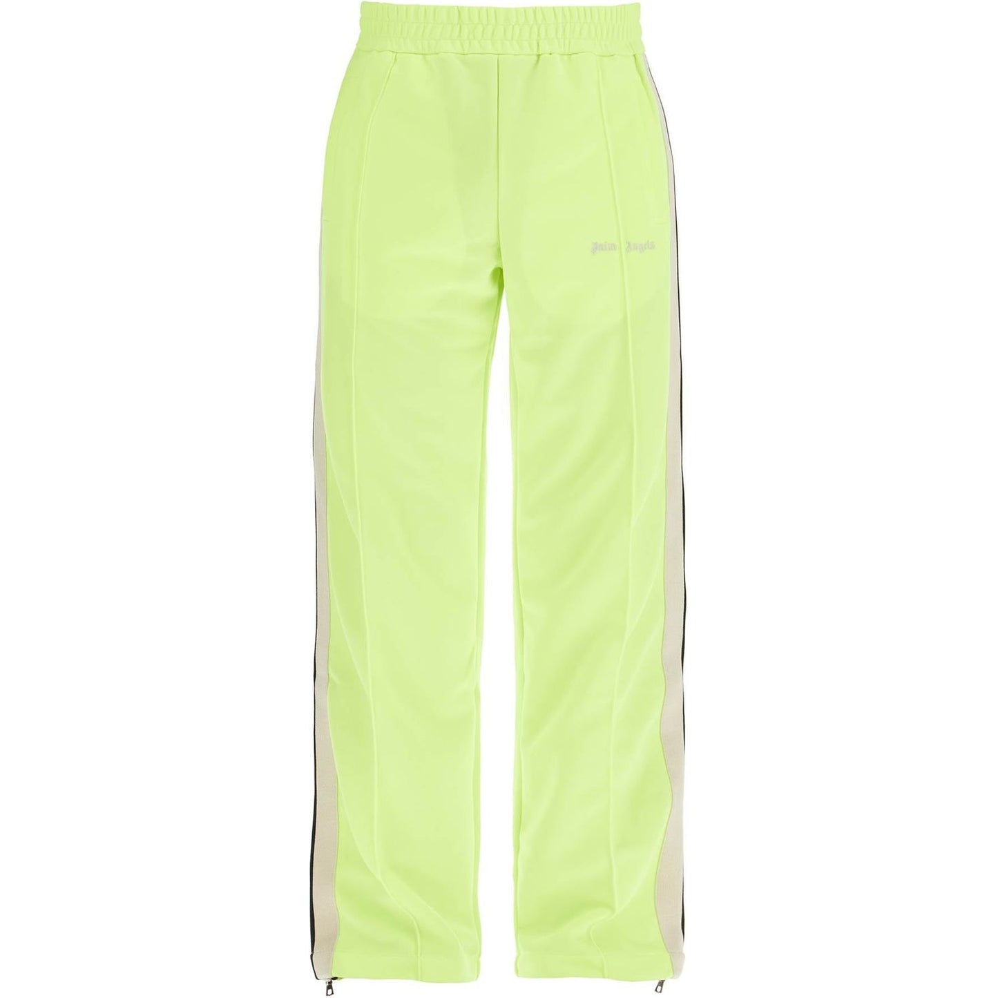 Palm Angels contrast band joggers with track in Trousers Palm Angels Pale Goldenrod