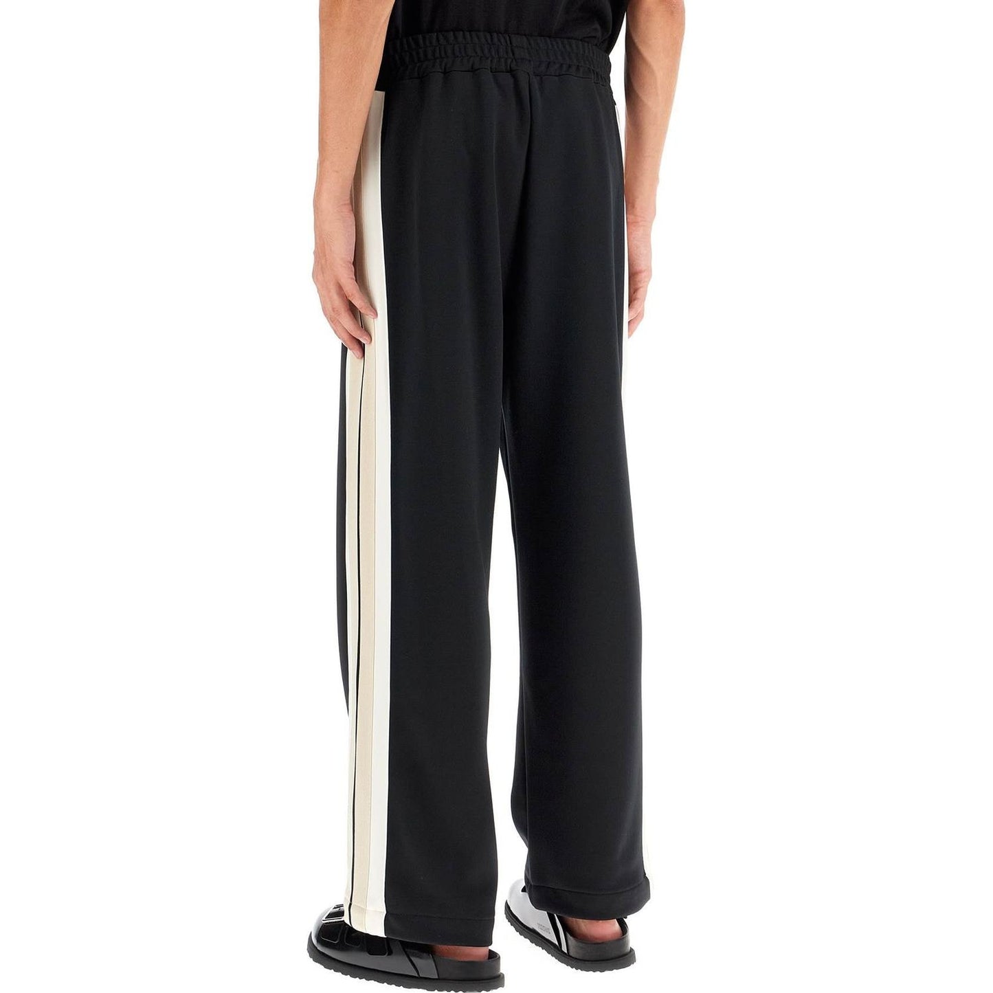 Palm Angels contrast band joggers with track in Trousers Palm Angels Gray