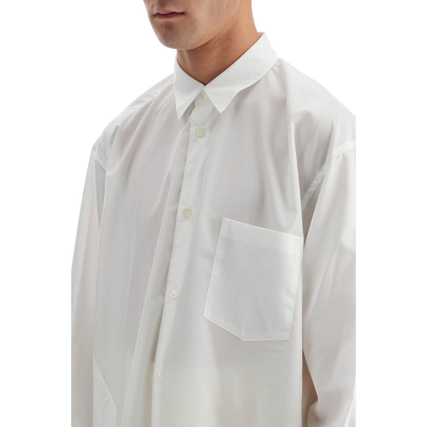 Comme Des Garcons Homme Plus twisted effect shirt Shirts Comme Des Garcons Homme Plus Gray