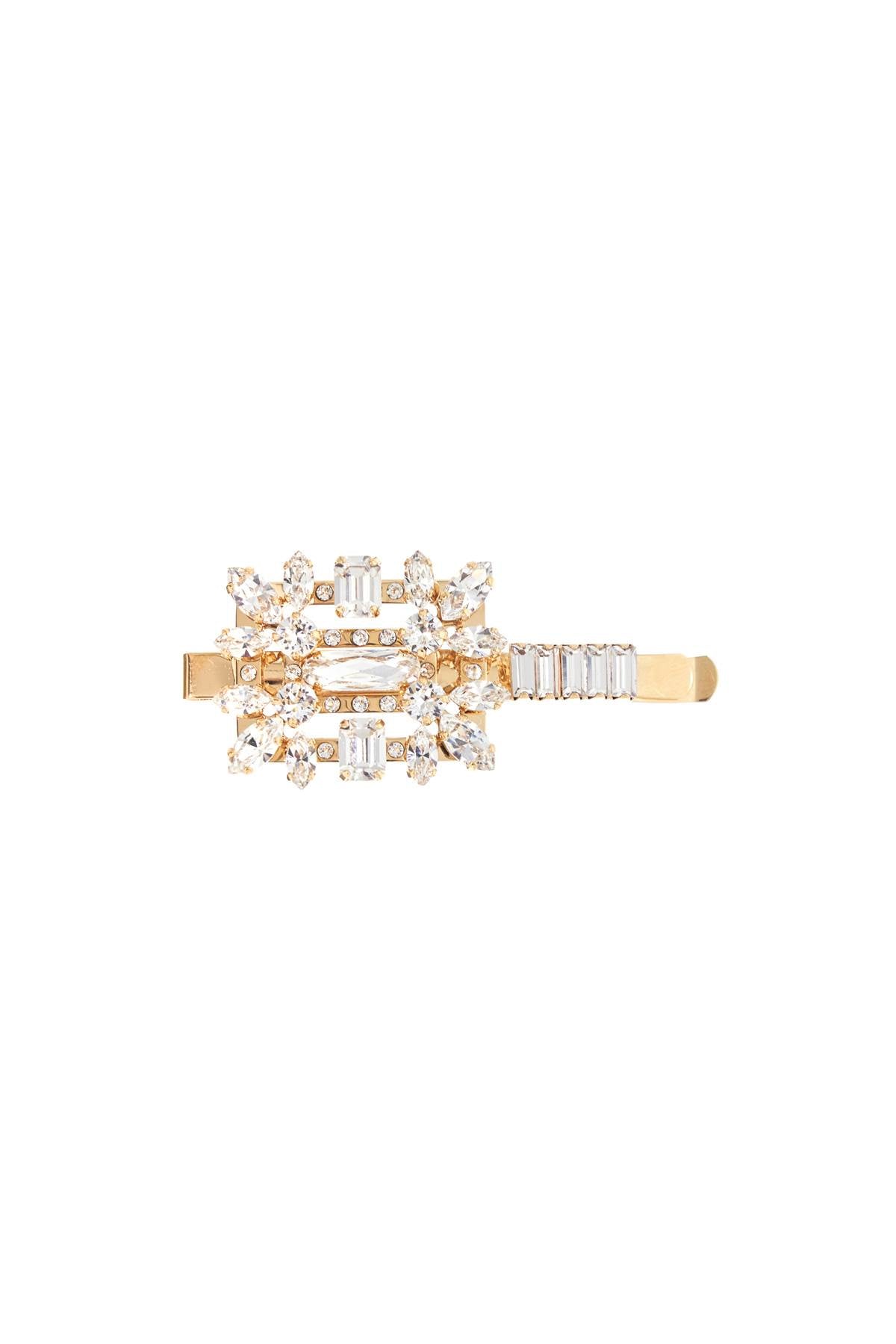 Roger Vivier hair clip with decorative stones light gold Other Roger Vivier Antique White