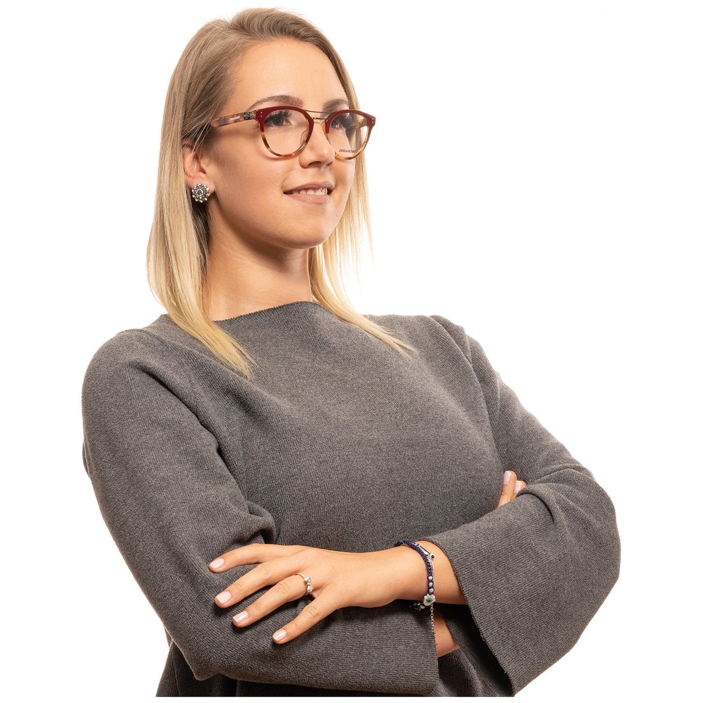 ZADIG & VOLTAIRE MOD. VZV217 490AFG SUNGLASSES & EYEWEAR ZADIG & VOLTAIRE EYEWEAR Dim Gray
