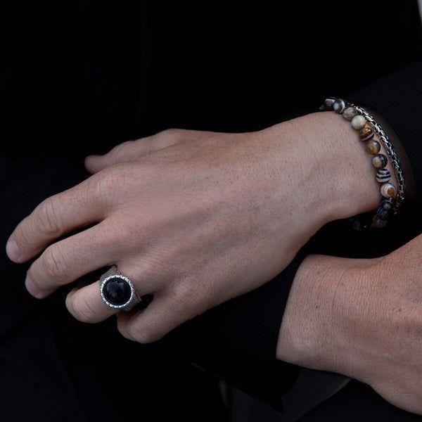ALBERT M. JEWELS JEWELRY Mod. WSOX00456.BOM-22 DESIGNER FASHION JEWELLERY ALBERT M. JEWELS Black
