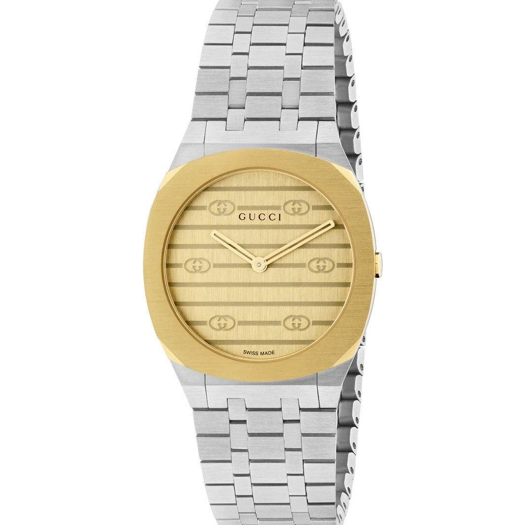 GUCCI MOD. YA163502 WATCHES GUCCI Tan