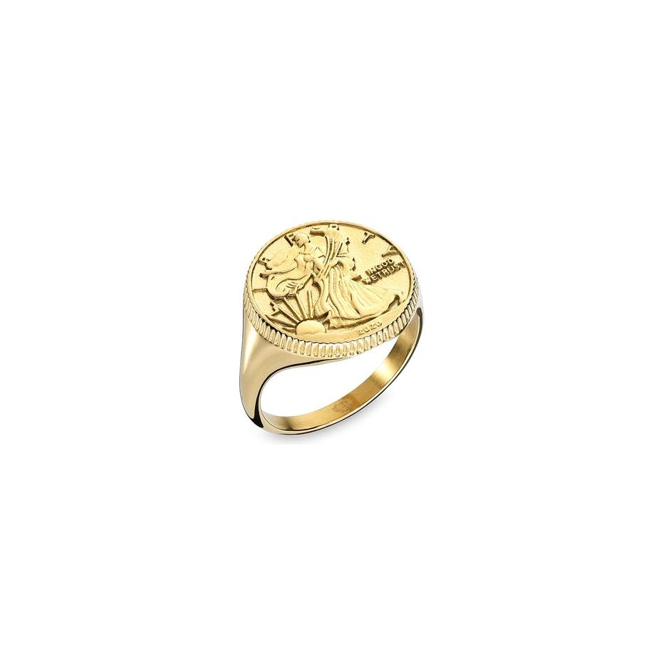 AN JEWELS JEWELRY Mod. AAC.R02Y-6 DESIGNER FASHION JEWELLERY AN JEWELS Light Goldenrod