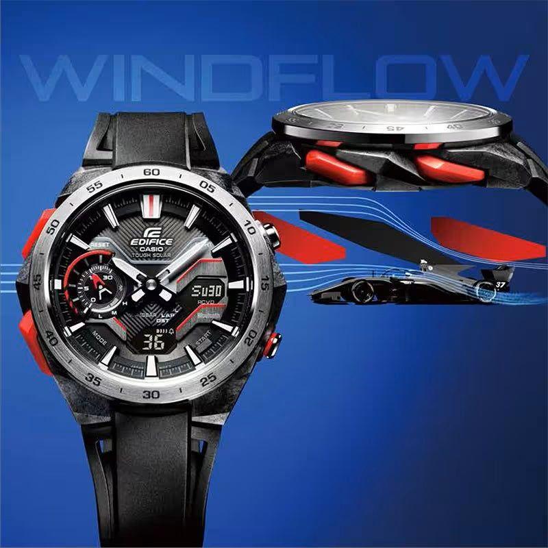 CASIO EDIFICE Mod. WINDFLOW - F1 Chronograph. Tough Solar. WATCHES CASIO EDIFICE Dark Slate Blue