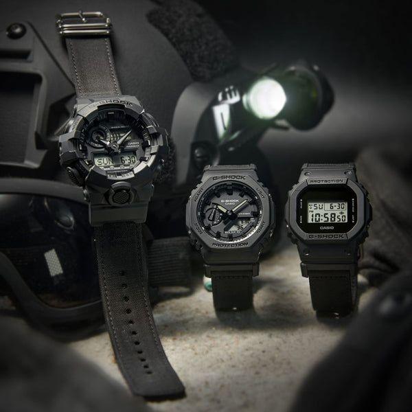 CASIO G-SHOCK Mod. BOLD - BLACK CORDURA ECO FABRIC STRAP SERIE WATCHES CASIO G-SHOCK Black