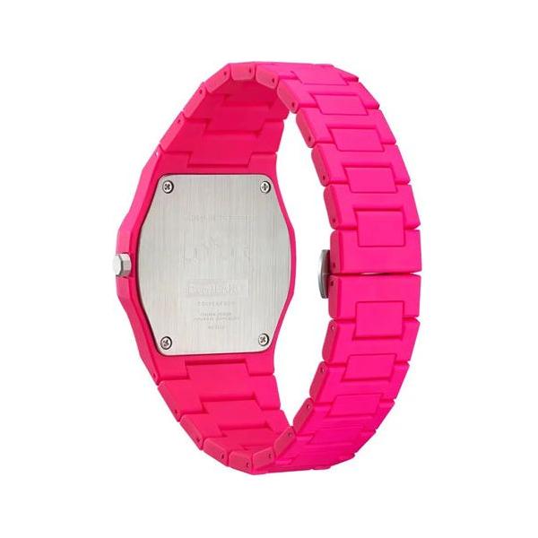 D1 MILANO Mod. POLYCARBON HOT PINK WATCHES D1 MILANO Light Gray